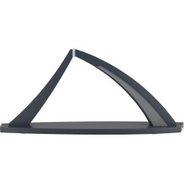 Schwibbogen modern wood NEW LINE anthrazit - ohne Bestückung - 56,5x25 cm