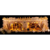Illuminated Stand - Mining and Miners - 58x18 cm / 22.8x7.1 inch