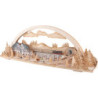 Schwibbogen Diorama Winterland Erzgebirge - 72x24 cm
