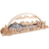 Schwibbogen Diorama Winterland Erzgebirge - 72x24 cm