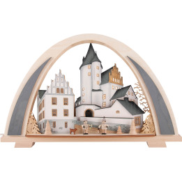 Candle Arch - NEW LINE - Castle Christmas - 52x32,5 cm / 20.5x12.8 inch