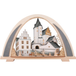 Candle Arch - NEW LINE - Castle Christmas - 52x32,5 cm / 20.5x12.8 inch