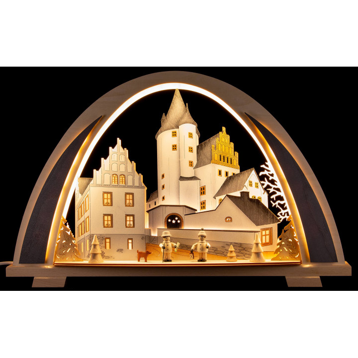Candle Arch - NEW LINE - Castle Christmas - 52x32,5 cm / 20.5x12.8 inch