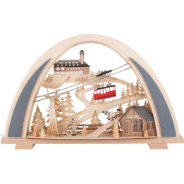 Candle Arch - NEW LINE - Fichtelberg Idyll - 52x32,5 cm / 20.5x12.8 inch