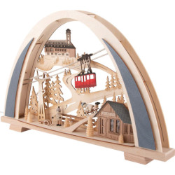 Candle Arch - NEW LINE - Fichtelberg Idyll - 52x32,5 cm / 20.5x12.8 inch