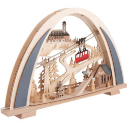 Candle Arch - NEW LINE - Fichtelberg Idyll - 52x32,5 cm / 20.5x12.8 inch