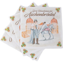 Napkins "Three Hazelnuts for Cinderella" - 20 pcs. - 33 cm / 13 inch