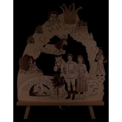 Dekoleuchter & 8222 Das singende, klingende Bäumchen& 8220  - 30×41 cm (mit LED)