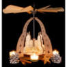 1-stöckige Pyramide "Drei Haselnüsse für Aschenbrödel" - 30 cm