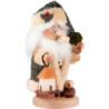 Räuchermännchen Wichtel Weihnachtsmann Vogelfütterung - 29,5 cm
