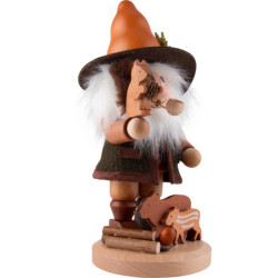 Smoker - Gnome Wild Animal Lover - 33,5 cm / 13.2 inch