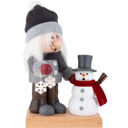 Räuchermännchen Wichtel Winterkind - 30 cm