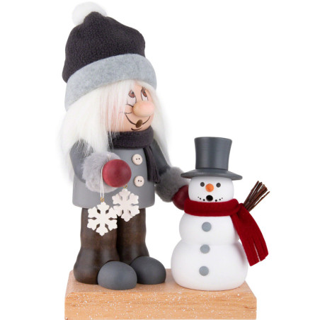 Smoker - Gnome Winter Child - 30 cm / 11.8 inch