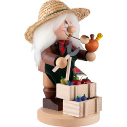 Smoker - Gnome Orchard Farmer - 28,5 cm / 11.2 inch