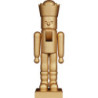 Nussknacker Glimmer König gold - 48,5 cm