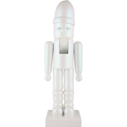 Nutcracker - Mica Santa White - 49,5 cm / 19.5 inch