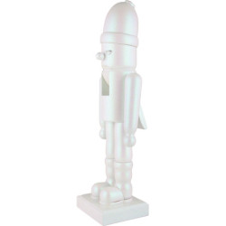 Nutcracker - Mica Santa White - 49,5 cm / 19.5 inch