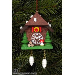 Tree Ornament - Cuckoo Clock - 5,8 cm / 2.3 inch