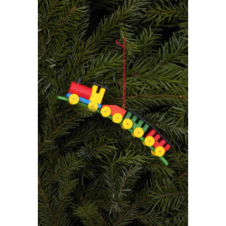 Christbaumschmuck Eisenbahn - 13,0x2,6 cm