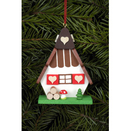 Tree Ornament - Witch House - 5,2x7,2 cm / 2x3 inch