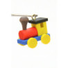 Christbaumschmuck Lokomotive - 2,4 / 2,3 cm