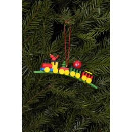 Christbaumschmuck Geschenkeisenbahn - 10,4x3,0 cm