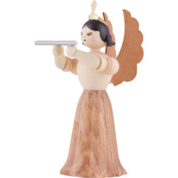 Angel with Cross Flute - 7 cm / 2.8 inch