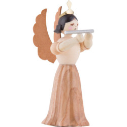 Angel with Cross Flute - 7 cm / 2.8 inch