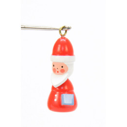 Tree Ornament - Santa - 1,4x3,0 cm / 1x1 inch