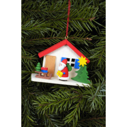 Tree Ornament - Santa Claus - 7,0x5,0 cm / 3x2 inch