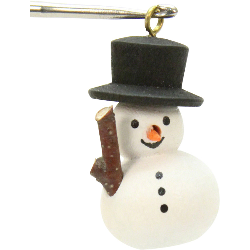Christbaumschmuck Schneemann - 1,1x3,0 cm