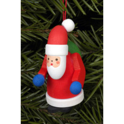 Christbaumschmuck Weihnachtsmann - 2,5x5,0 cm