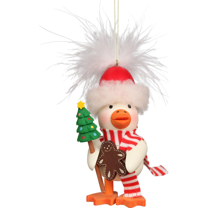 Christbaumschmuck Federentlein Weihnachten - 10 cm