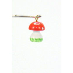 Christbaumschmuck Minipilz - 1,0x1,5 cm