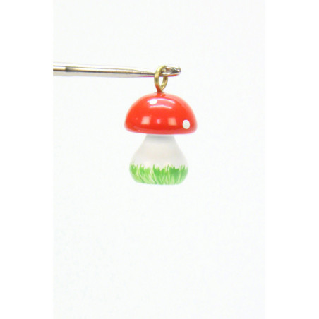 Christbaumschmuck Minipilz - 1,0x1,5 cm