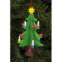 Tree Ornament - Christmastree - 5,0x9,8 cm / 2x4 inch
