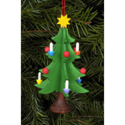 Christbaumschmuck Lichterbaum - 5,0x9,8 cm