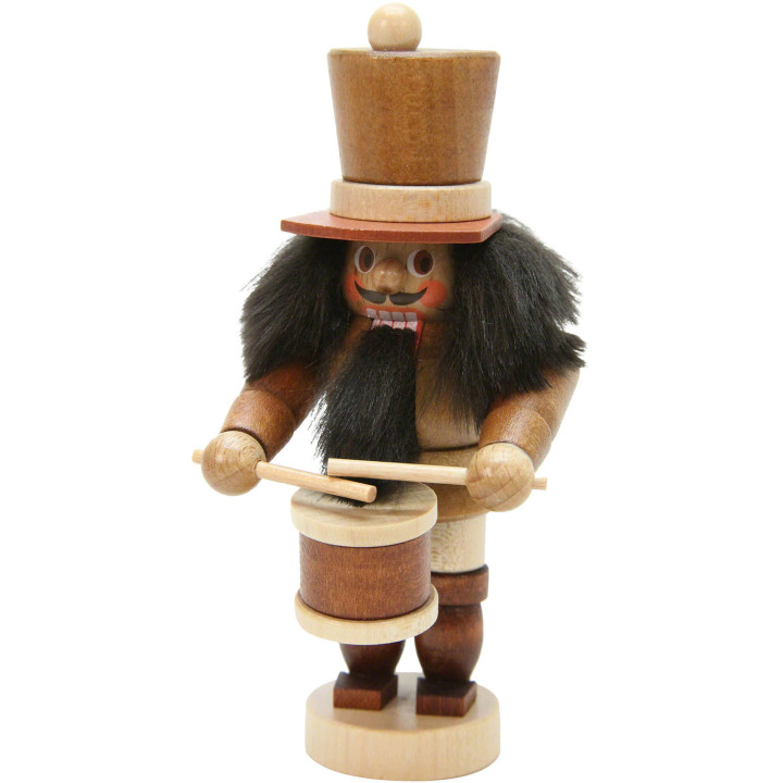 Nussknacker Mini Trommler natur - 10,5 cm