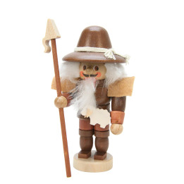 Nussknacker Mini Schäfer natur - 10,5 cm