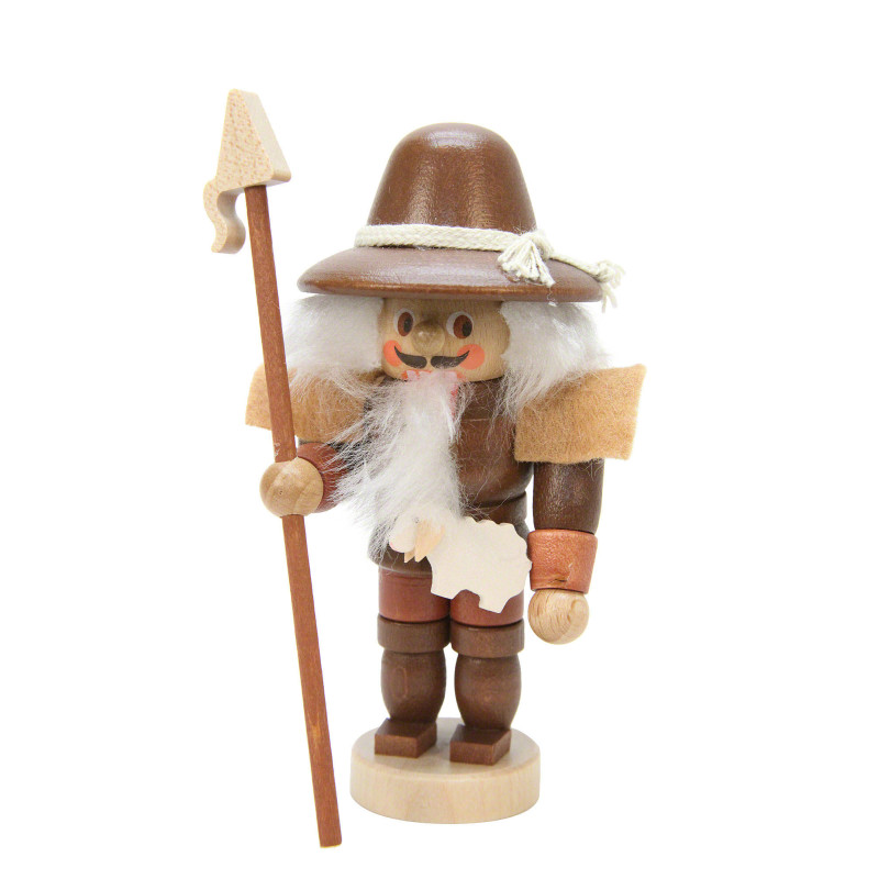 Nussknacker Mini Schäfer natur - 10,5 cm
