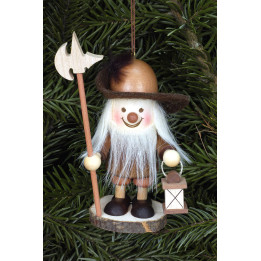 Christbaumschmuck Strolch Nachtwächter natur - 9,6 cm