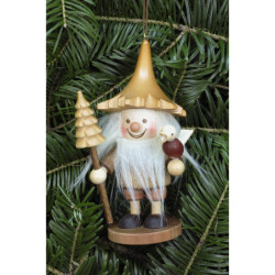 Tree Ornament - Tree Gnome Natural - 12 cm / 5 inch