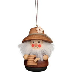 Christbaumschmuck Wackelmännchen Imker natur - 8 cm