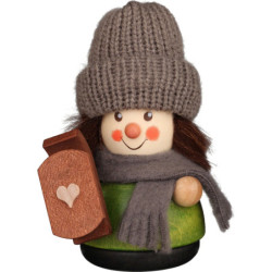 Wackelmännchen Rodler - 8,5 cm