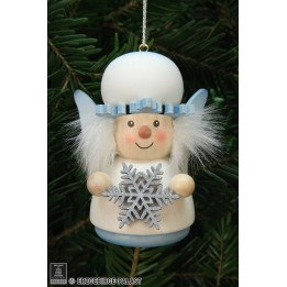 Tree Ornament - Teeter Figurine Snowflake - 7,7 cm / 3 inch
