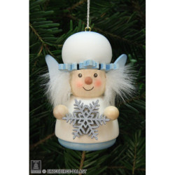 Tree Ornament - Teeter Figurine Snowflake - 7,7 cm / 3 inch