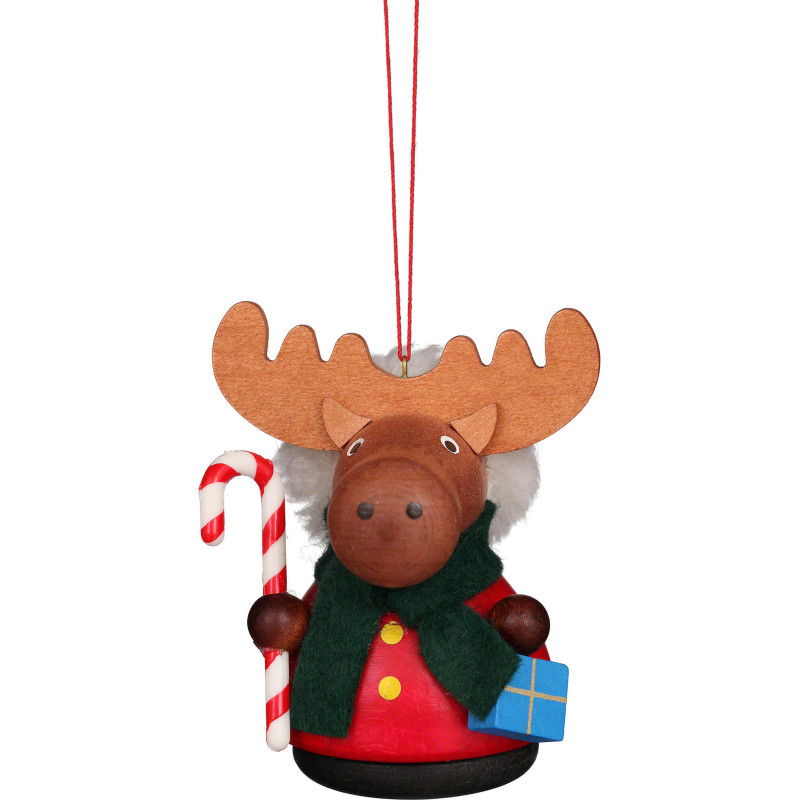 Christbaumschmuck Wackelmännchen Elch - 7,5 cm