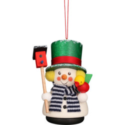Christbaumschmuck Wackelmännchen Schneemann - 8,5 cm