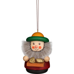 Tree Ornament - Teeter Man Kaspar - 7 cm / 2.8 inch