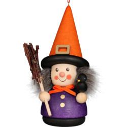 Tree Ornament - Teeter Man Halloween Witch - 11 cm / 4.3 inch
